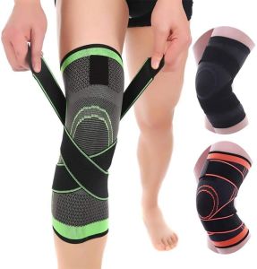 1PC Elastic Nylon Sport Compression Knee Pads Sleeve for Sports Fitness Running Cycling Weightlift Knee Support