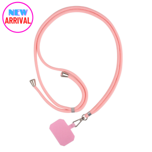 Trending Universal Phone Lanyard Nylon Soft Rope Crossbody Shoulder Neck Strap + Patch For Phones