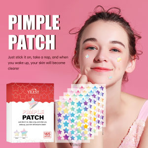[165Pcs] Invisible Acne Patches - Covers Pimples & Blemishes Breathable & Waterproof Ultra-Thin for Daily Acne Care Emergency Spot Treatment