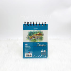 Sổ Vẽ Đa Năng Gáy Lò Xo Takeyo Romance 200gsm 20 Tờ– Mix Media Paper Cao Cấp