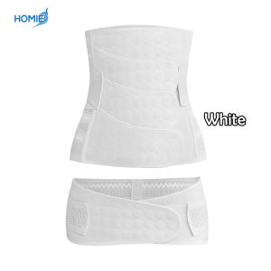 HOMIE Postpartum Waist Belt Set (Breathable Binder for Natural Birth & C-Section Recovery) Maternity