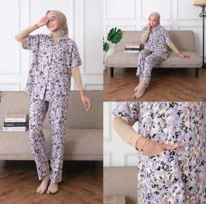 snowshop- piyama della bahan rayon size XlXXL