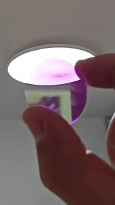 Diameter 35mm And 1mm Thickness Magenta Dichroic Optical Filter Glass