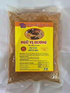 Bột ngũ vị hương 500g mác xanh gia vị ướp thịt quay nướng kho đậm đà thơm ngon