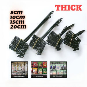 5cm/10cm/15cm/20cm 10PCS Thicken Black Mesh Hooks Screen Hooks Stainless For Hanging Display