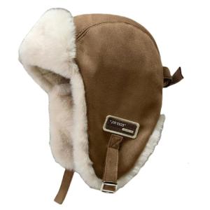 Winter Warm Fleece Lined Caps for Women and Girl Windproof Ear Flap Trapper Hat for Outdoor Activity Mountain Climbing