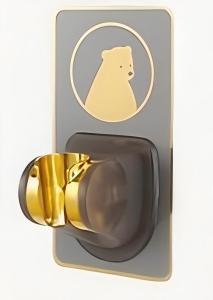 Xinkunlong K9123 Series No-punch Animal Cartoon Shower Head Bracket Universal Adjustable Nozzle Hanging Seat 4 Colors Shower Head Holder Rack