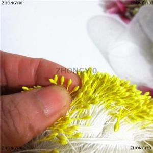 [COD] ZHONGYI0 400Pcs Mini Flower Stamen Artificial Pistil Double Heads DIY Floral Craft For Wedding Decor Needlework Scrapbooking
