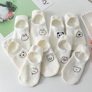 10 Pairs Animal Print Socks Cotton Casual Summer Outdoor Sport Men Women Socks Ankle Socks