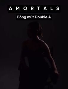 Bông Mút Trang Điểm Amortals Double A - Bề Mặt Dày Đàn Hồi Tốt Cho Lớp Nền Trong Suốt Dùng Cả Khô & Ướt