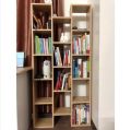 Kệ sách chữ H. Kích thước 150 x 72,4 x 20cm. Gỗ MDF phủ melatium cao cấp. Màu vân gỗ. 