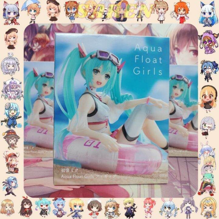 Taito Aqua Float Girls Figure Vocaloid Hatsune Miku Figure Swimsuit ...