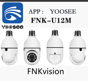 FNKvision 5MP HD Camera ตรวจสอบ/แสงเครื่อง dual use กล้อง ฟังก์ชั่นกลางวันและกลางคืนฟังก์ชั่นการรักษาความปลอดภัยภายในบ้าน กล้อง เสียงสองทาง Infrared night vision การตรวจจับการเคลื่อนไหว กล้องวงจรปิด