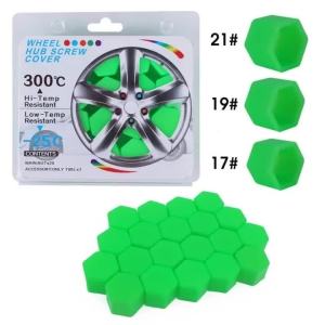 sapid Silicone Wheel Lug Bolt Protector 20Pcs Dustproof Nut Caps for 17mm 19mm 21mm Car Tire Rim Accessories 5Q9T4