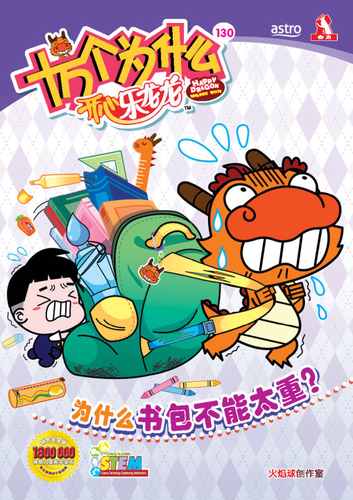 HUPLICK) 十万个为什么开心乐龙龙【科普类知识性漫画】第130期：为什么