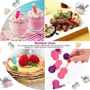 Pipet Cupcake 50 pcs 4ml Pipet Plastik kue Macaroons Dessert Selai Fla Saos Kecap PIPET SNACK