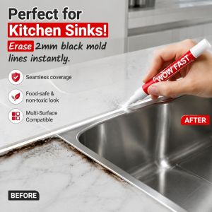 ✨Best Seller✨ 【Tile Grout Pen】 Waterproof  Anti-Mold  Stain-Resistant  Eco-Friendly Material  Easy to Use  For Bathroom &amp Kitchen  Home Renovation Tool