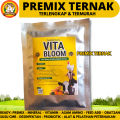VITA BLOOM 100 GRAM - Vitamin Lengkap Penambah Nafsu Makan Hewan Ternak Domba Kambing Sapi Babi Kuda - Vitamin Kambing Agar Gemuk - Vitamin Kambing Cepat Besar - Vitamin Pemacu Pertumbuhan Hewan Ternak Hewan Ternak Domba Kambing Sapi Babi Kuda. 