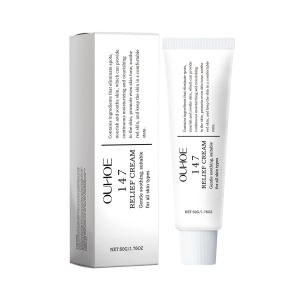 OUHOE Whitening and Moisturizing Face Cream: Reduces blemishes and acne brightens and controls oil provides long-lasting skincare gentle and non-greasy.