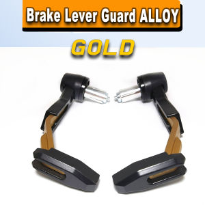 ✅COD  Motorcycle Universal Brake lever guard Stainless Steel Universal  For HONDA YAMAHA SET PAIR