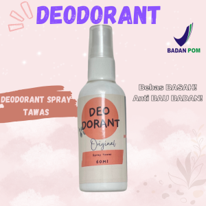 Deodorant Spray BPOM - Penghilang Bau Ketiak AMPUH 60ml