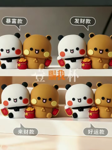 Adorable Vehicle Dashboard Figurines Flexible PVC Automotive Interior Decorations Upgrades for Car Interior Styling