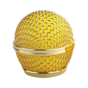 Microphone Grill Head Replacement Metal Microphone Mesh Head Microphone Grille Ball Cover Parts Acc DIY Parts for beta58