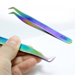 Pinset Nagaraku Russian Volume Type N-05 rainbow eyelash extension