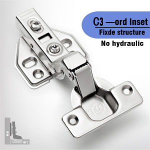 (2pcs) Hydraulic soft close Concealed Hinges Fixed and Detachable Regular for Cabinet H1 H2 H3 C1 C2 C3