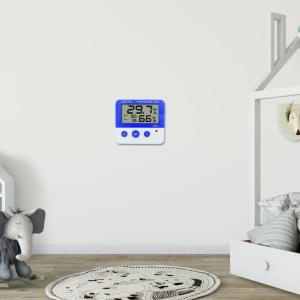 Magnetic LCD Digital Thermometer Hygrometer Humidity Meter Indoor Humidity Gauge Room Temperature Sensor Weather Station