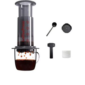 Outdoor coffee pot set portable household hand press extractor Italian espresso essential for home travel