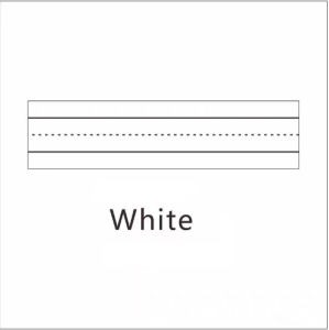 Sticker Labels Magnetic Erasable Notebook Paper Daily Dry Erase Board Lining Strip Memo Notepads Magnets Fridge Strips
