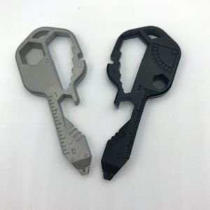 X CRAFT HOME 24 in 1 Multifunction Key Tool Combination Screwdriver Mini Outdoor Tools Useful Pendant Multitool Keychain