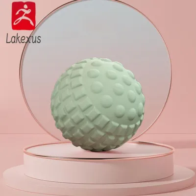 Lakexus ลูกบอลนวดผ่อนคลายกล้ามเนื้อลูกบอลนวดเท้าคอบ่าไหล่นวดขาหลังแบบมือถือ