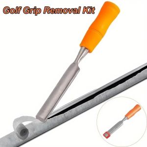 LOVWK Tape Stripper Golf Grip Remover Tool Club Protection Replacement Golf Tape Removal Universal Steel Plastic Golf Stripper Cutter Repair Kit