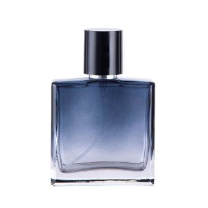 Y2K2 จุได้มาก ขวดน้ำหอมทรงสี่เหลี่ยม ภาชนะบรรจุของเหลว ขวดเปล่าเปล่า เครื่องจ่ายน้ำหอม มินิมินิ 30/50/100ml ขวดแก้วน้ำหอม เครื่องมือเสริมความงาม