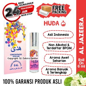 Parfum Aroma Bubble Gum Al Jazeera Huda Aroma Non Alkohol 6ml Roll on Minyak Wangi Permen Karet