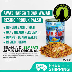SEMPATI Pakan Burung Perkutut Pusaka Madura Alam Sakti PKNBR1AS
