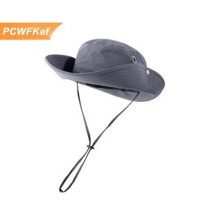 【PCWFKef】 Chất Lượng Cao Mặt Trời Bảo Vệ Xô Mũ Rộng Vành Mũ Với Có Thể Điều Chỉnh Dây Kéo Xô Mũ