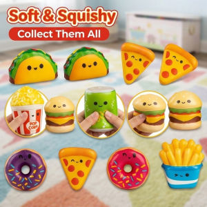 Squishy Toy Set Soft Silicone Fidget Sensory Random Box Cute Desk Decor Party Favor