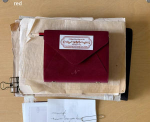 Portable M5 Tri-Fold Notebook - Soft Velvet Touch Refillable Binder Journal Pocket Planner & Travel Diary Korean 포카 바인더2026