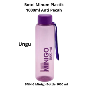 Botol Minum 1 Liter Dewasa | Botol Minum Lion Star 1000 ml | Basic Home Lion Star BNN-6 Minigo Bottle 1000 ml Bebas BPA dan Aman