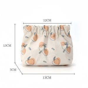 Cartoon Mini Shrapnel Printed Lipstick Bag Storage Bag Keys Coins Makeup Bag Small Bag Carry-On Bag