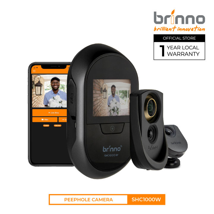 BRINNO Duo SHC1000W (WiFi) Smart Home Security Concealed Peephole