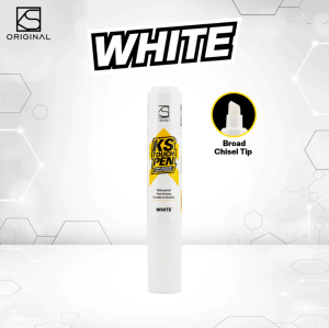 KS Touch Pen – Black / White Color Sneaker Repair Marker for Shoe Body Midsole Quick-Dry Waterproof