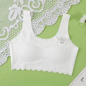 Teenager Bra Girl Bra Kids Girl Training Bra 12 Years Breathable Student Sports Bra Underwear Bra Budak Perempuan 小背心女童 兒童內衣 兒童背心