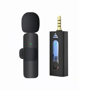 Kebidumei Wireless Microphone Mini Audio Video Recording Mic For Live Broadcast
