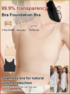 ชุดชั้นใน หน้าอกใหญ่ดูเล็กลง ไม่มีความเครียด เสริมเส้นหน้าอก ความพอดี ไม่มีร่องรอย สวมใส่ทุกวัน