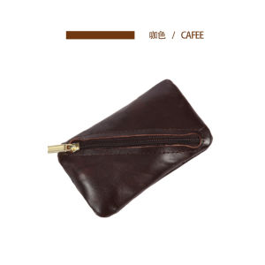 2025 New simple casual car key case made of genuine leather with stitching suitable for both men and women available for direct shipping