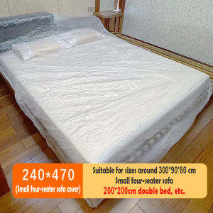 【Spot】Heavy Duty Plastic Cover Sheet 家具防尘膜 Dustproof & Waterproof for Furniture Tear Resistant & Clear